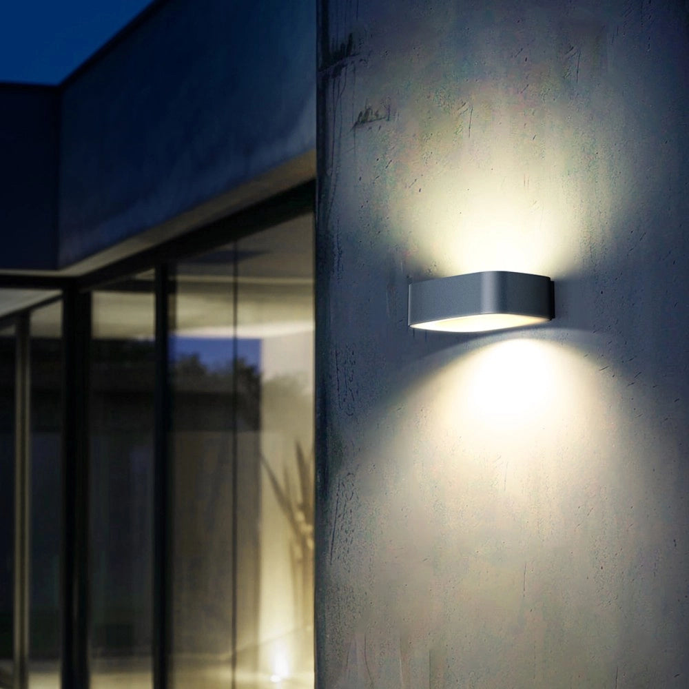 Alca power lampada proiettore solare da parete bidirezionale 160lm