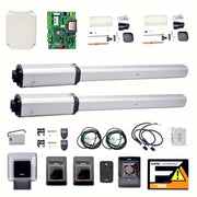 FAAC LEADER 402 KIT - 2 SAFECODER AUTOMAZIONE CANCELLO BATTENTE ANTA AUTOMATICO