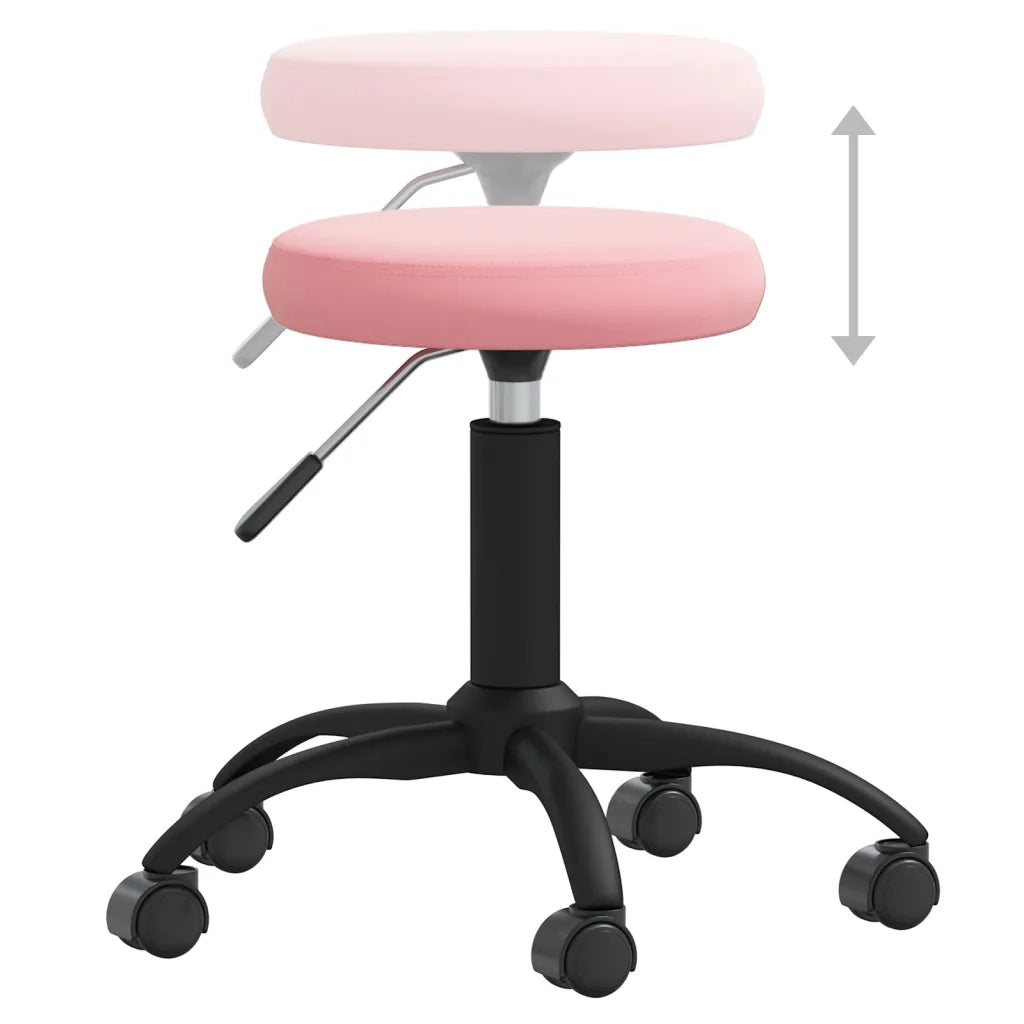 Sedia da Pranzo Rosa in Velluto 3085732