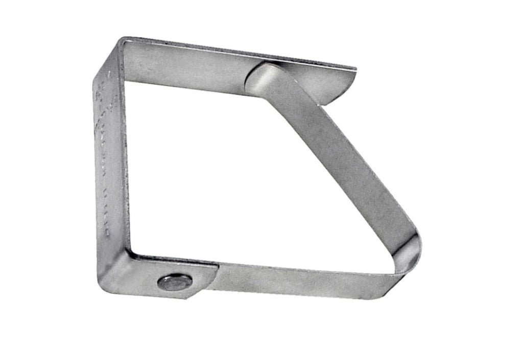 Ferma Tovaglia Ripieghevole Acciao Inox Pezzi 4 - Masidef