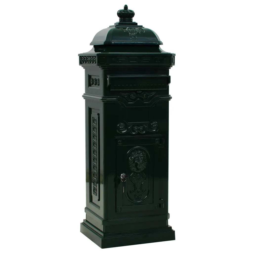 Cassetta della Posta in Alluminio Inossidabile Vintage Verde CFW5111149