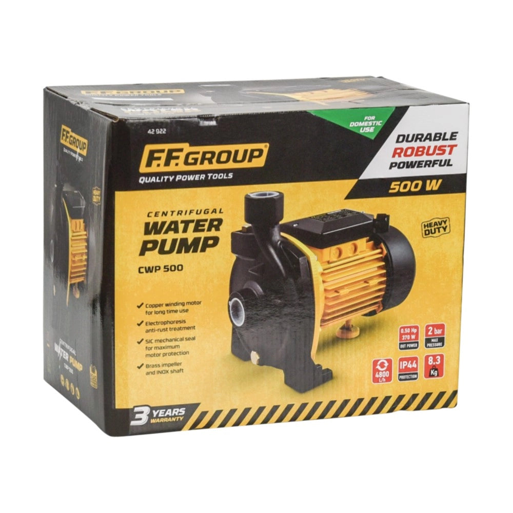 Ff group cwp 500 da 0,5hp elettropompa centrifuga di superficie