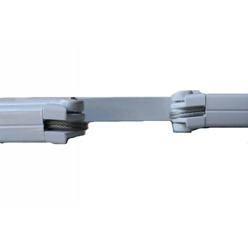Tenda da Sole Avvolgibile Blinky 395X250 Bianco/Rosso