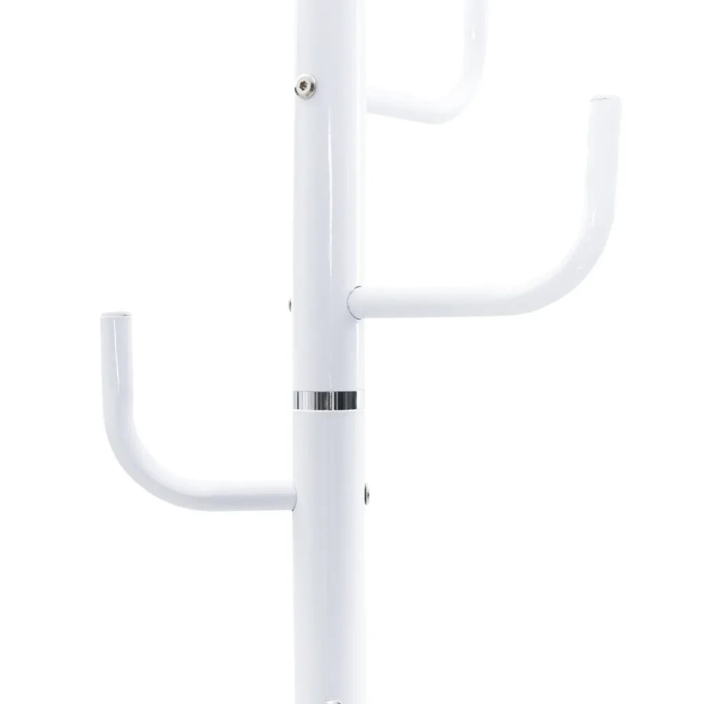 Appendiabiti Bianco 183 cm in Ferro Verniciato a Polvere CFW5571750