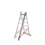 Scala Trasformabile Tripla Leggera in Alluminio Gierre Formato: 3x8