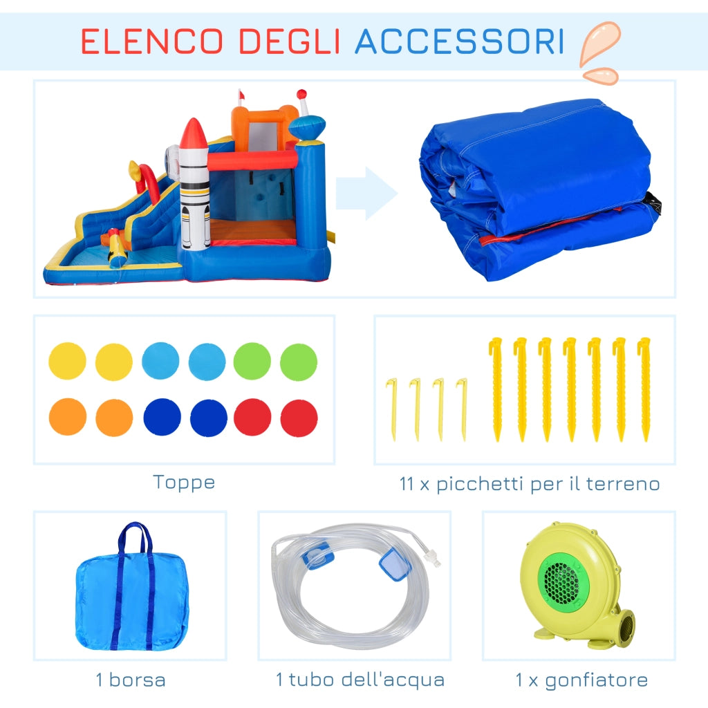 Casetta Gonfiabile Spazio per Bambini ¨C Minimal ¨C 340x270x227 cm