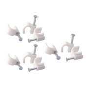 SET 50 GRAFFETTE TONDE CAVI 9-10MM CON CHIODO