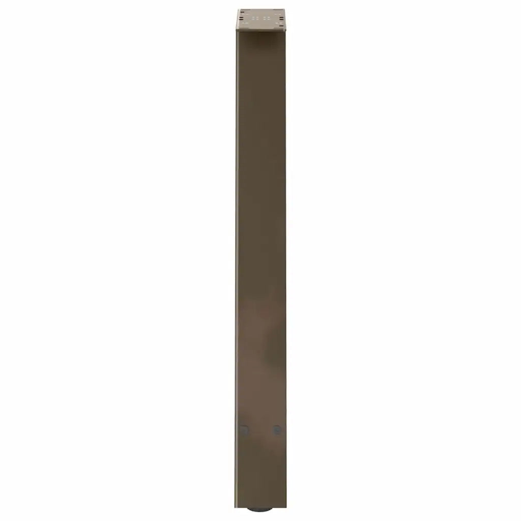 Gambe per tavolo da pranzo a forma di A 2 pz 50x(72-73) cm in acciaio 4012847