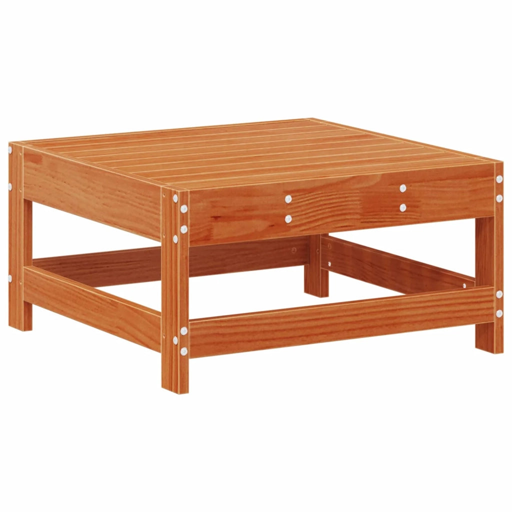 Set Lounge da Giardino 6 pcs Marrone Cera