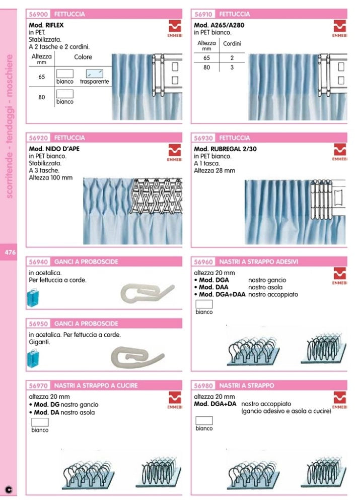 50ml fettuccia a nido dape 100mm cod:ferx.12567
