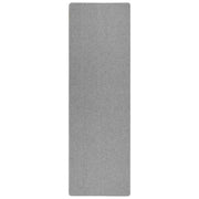 Runner in Moquette | Runner Tappeto Grigio chiaro 80 x 500 cm 100% Polipropilene