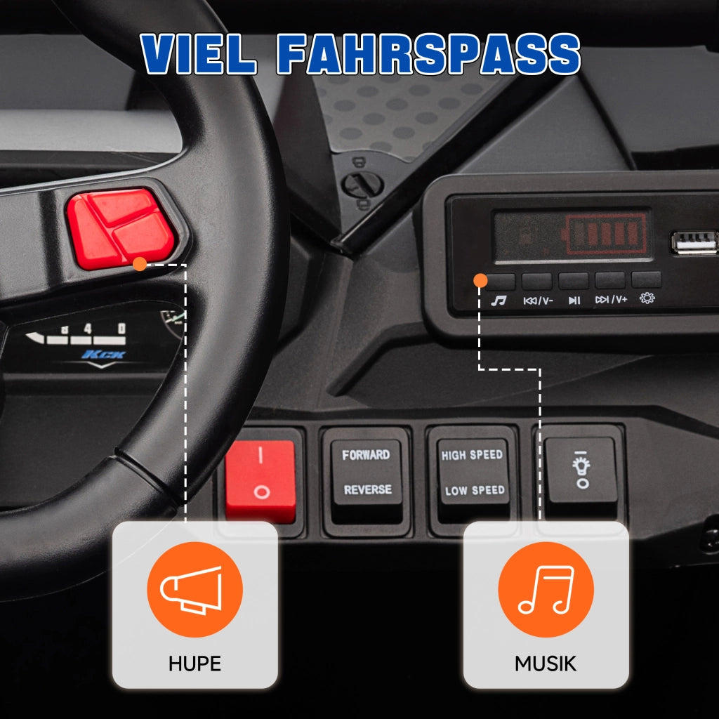 Auto elettrica per bambini ¨C zephmum ¨C Blu