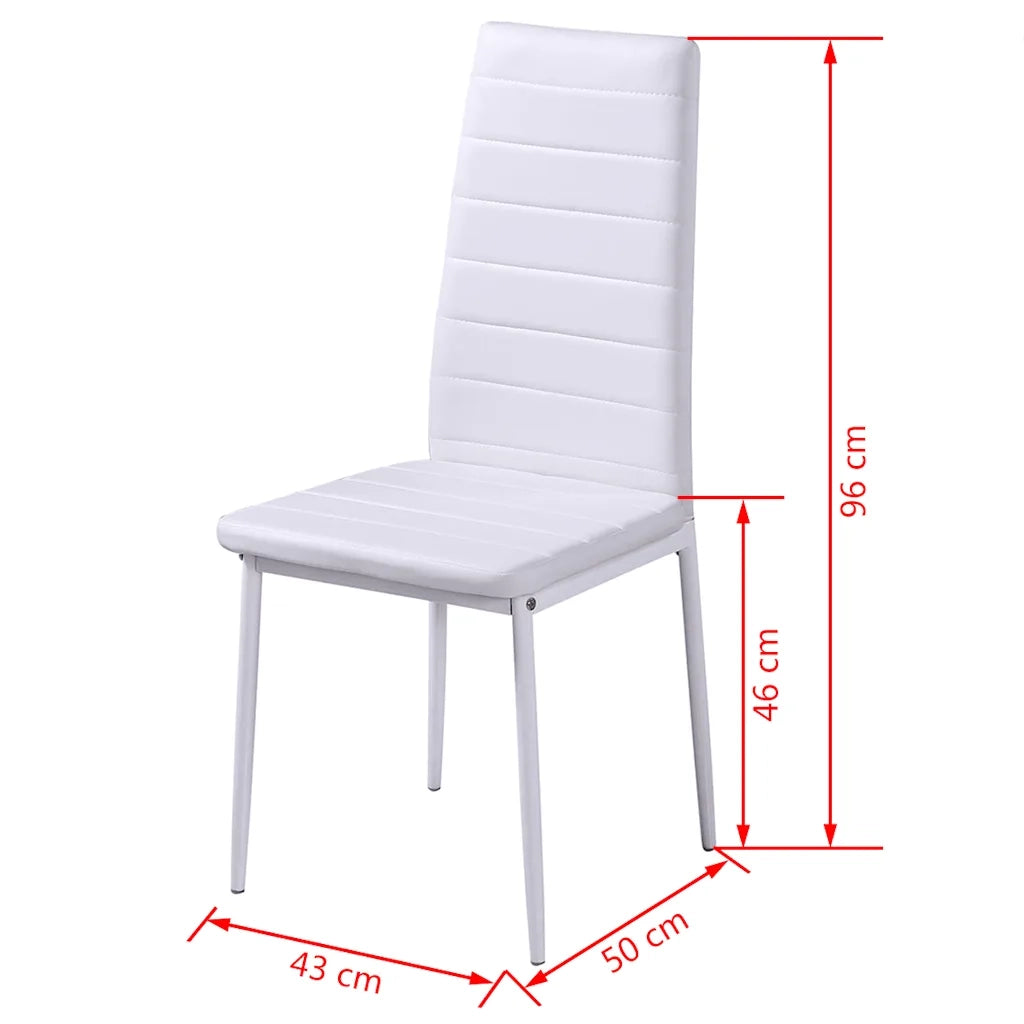 Set da Pranzo 7 pz Nero e Bianco CFW5691151