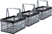 Scatole pieghevoli con maniglie - 16L - 3 pezzi
