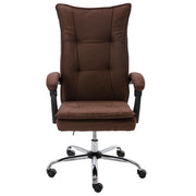 Sedia da Ufficio Marrone in Tessuto 20365