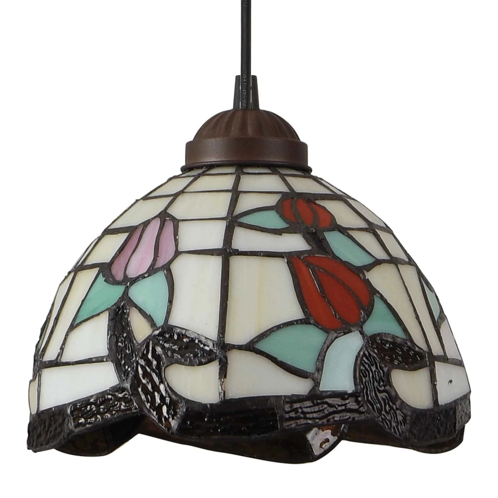 LÚZETE - LAMPADA DA SOFFITTO A 1 LUCE 20 CM TIFFANY KATY