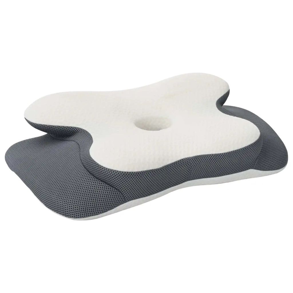 Cuscino cervicale Bianco Schiuma Memory 58 x 37,5 x 12 cm 42012692
