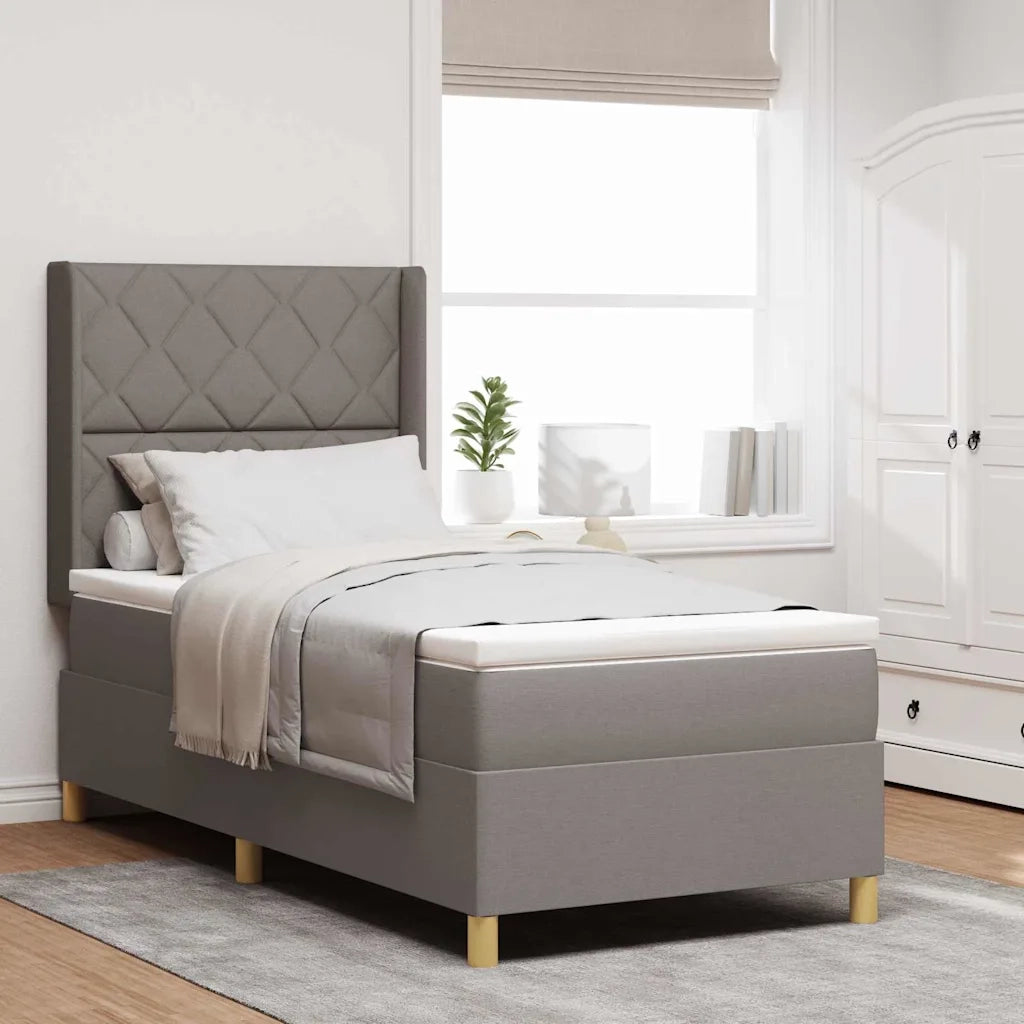 Letto a molle con materasso Talpa 100 x 200 cm Tessuto