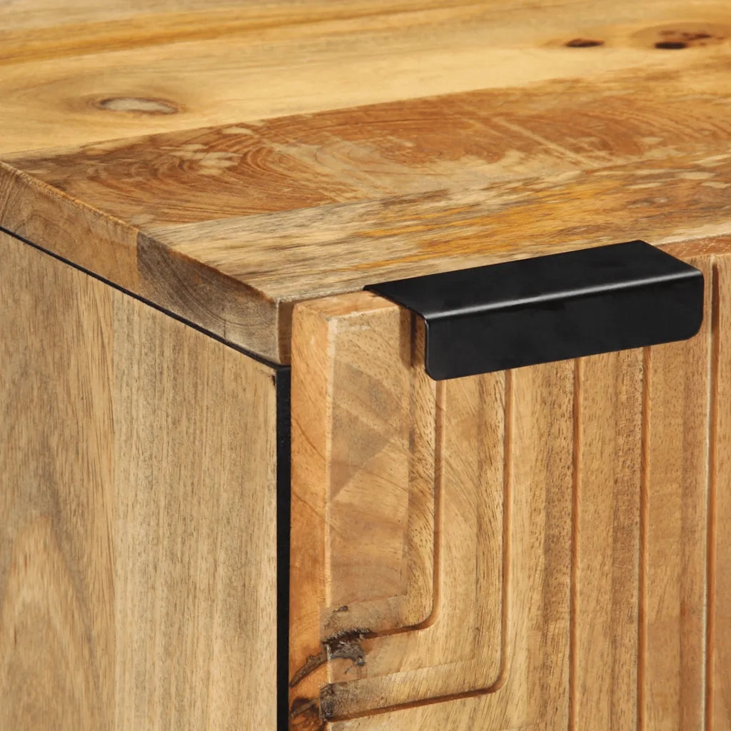 Mobiletto da Bagno Marrone 38x33,5x58 cm Legno di Mango 4017741