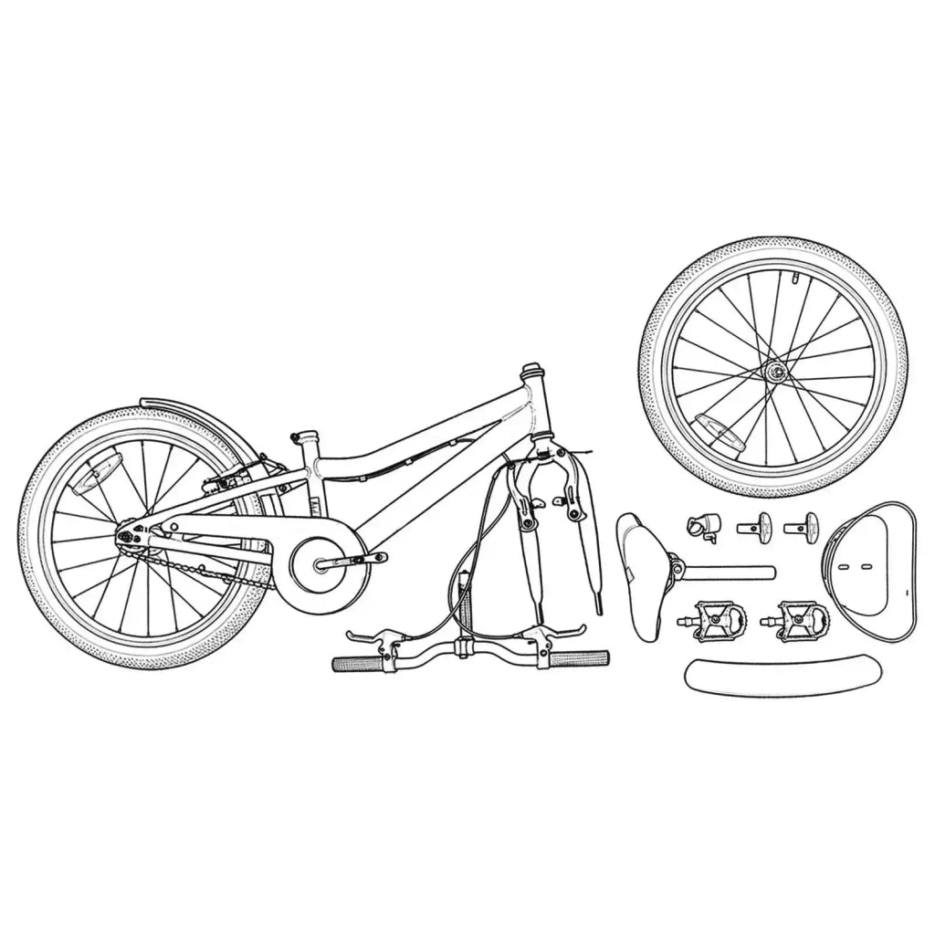 Bicicletta per Bambini 20 Pollici 42009546