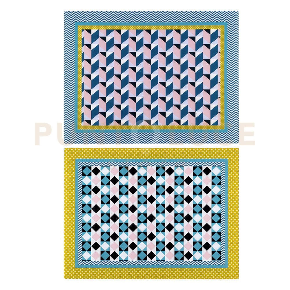 TOVAGLIETTA RIGIDA DISEGNO MODERN SET DA 2