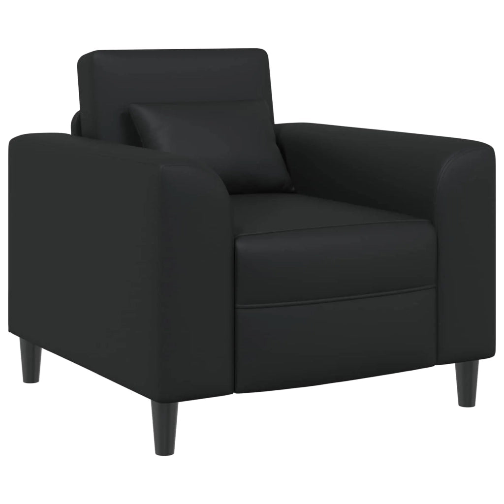 Poltrona Nero Similpelle 42042473