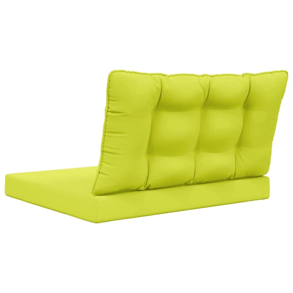 Cuscino per divano da esterno 2 pcs Verde Poliestere 900902