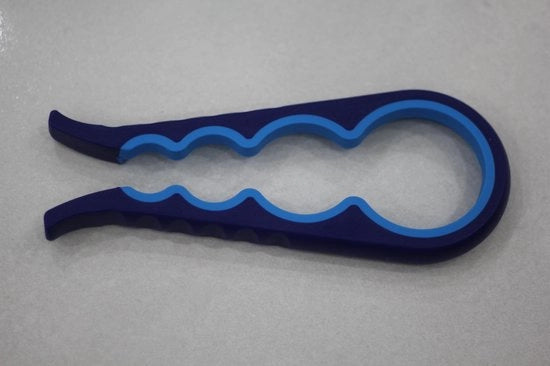 4 in 1 Flessa e Apribottiglie Multifunzione in Blu