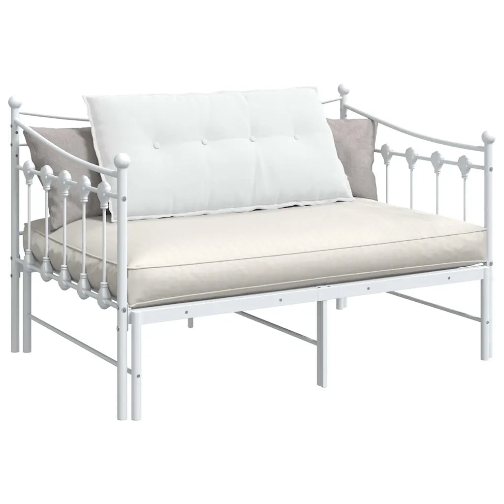 Cuscino per Schiena Bianco 100 x 19 x 50 cm Tessuto 42014755