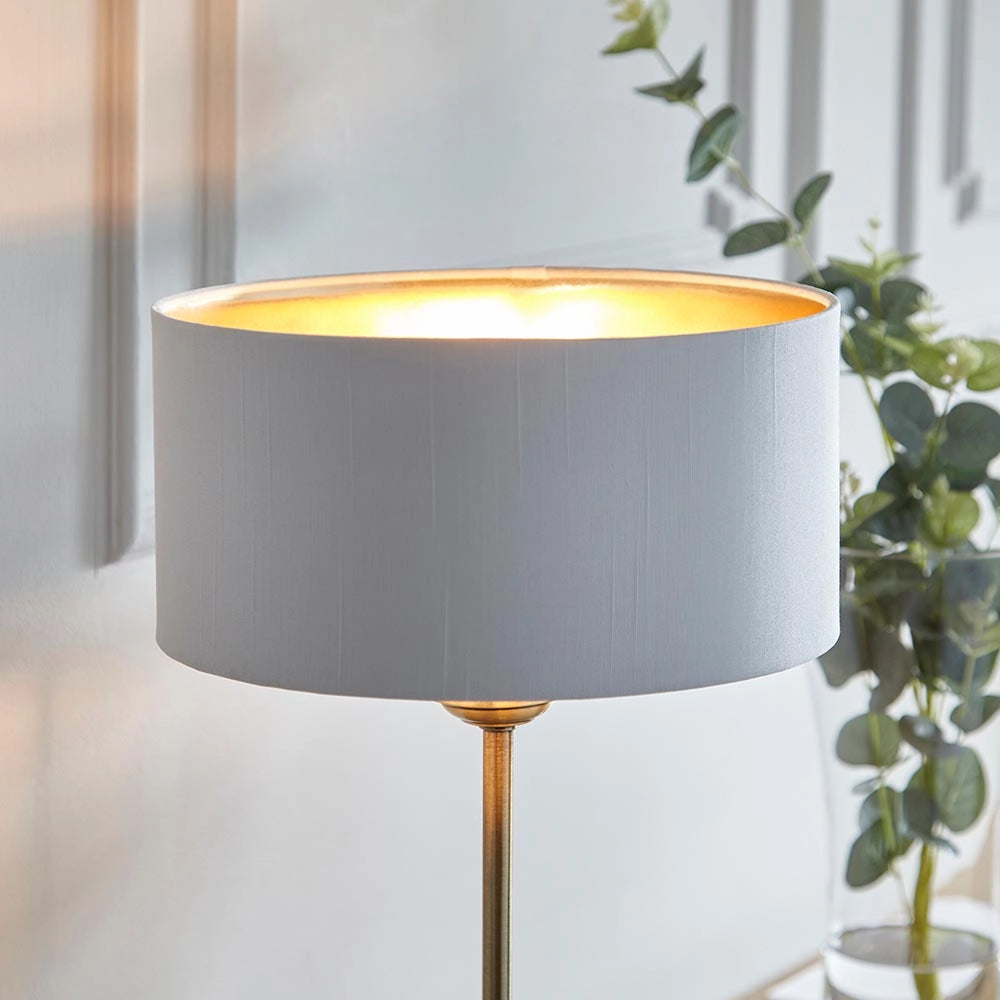 Lampada da tavolo classica ottone anticato E14 Endon