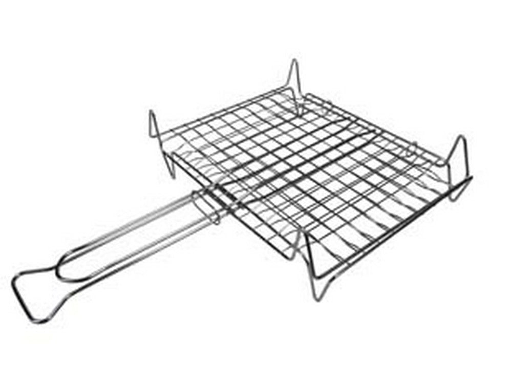 1pz griglia doppia - cm.22x22x10h. cod:ferx.fer302326