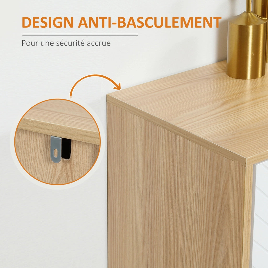 Credenza ¨C Minimal ¨C bianco 120x35x77 cm