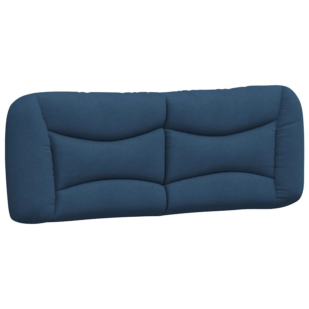 Letto con Materasso Hvar Blu 180x200 cm in Tessuto