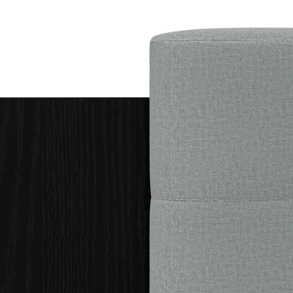 Struttura letto con testata Rovere Nero 80 x 200 cm 3429579