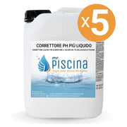 CORRETTORE PH PIU' LIQUIDO per piscina Quantità confezione: 5 confezioni