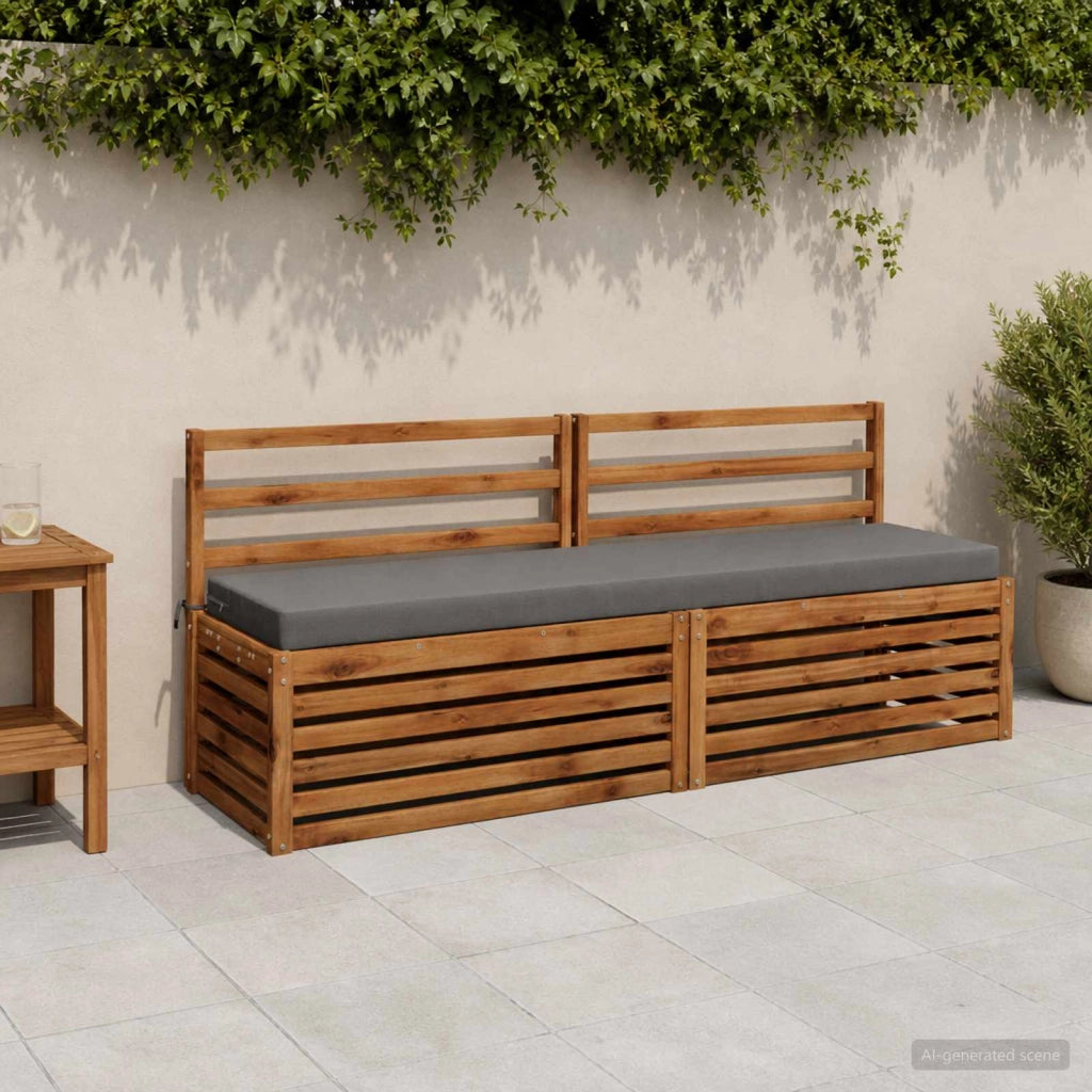 Cuscini per Panchina a 2 Pezzi SOEST 2 pz 100% Poliestere 950029