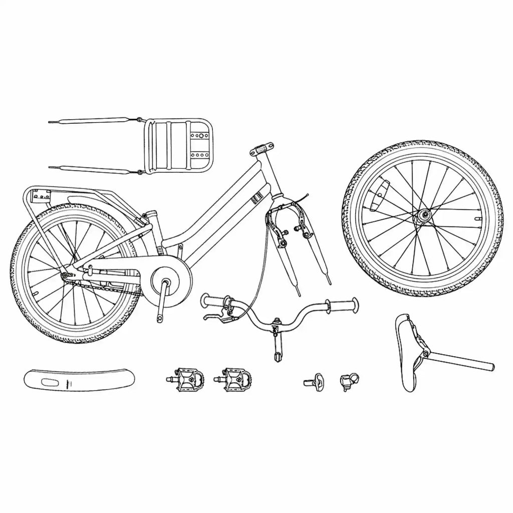 Bicicletta per Bambini | Bici per bambini 20 Pollici