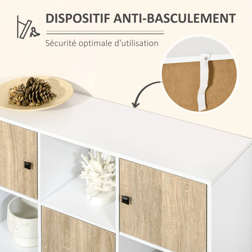Buffet ¨C Minimal ¨C Bianco, Legno, 96x30x75