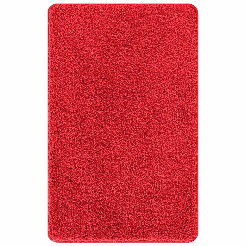 Set di tappetini antiscivolo per il bagno 2 pcs Rosso PP 4019858