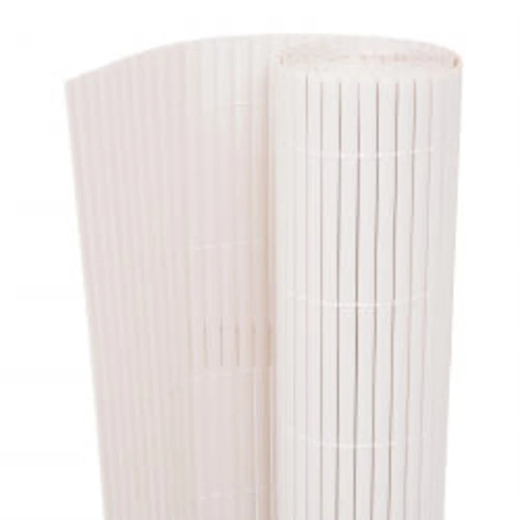 Recinzione da Giardino a Doppio Lato 110x300 cm Bianca cod mxl 15340