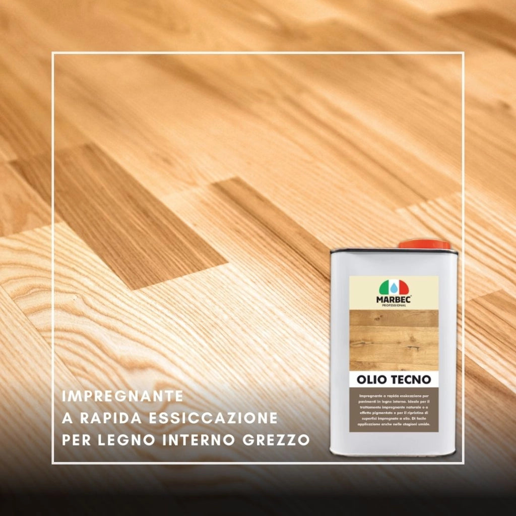 Impregnante per legno OLIO TECNO   5LTx4Pz