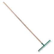RASTRELLO 10 denti cm 24 - con manico cm. 160  - LIF