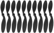 Propellere 10 pezzi/set - Nero - Installazione semplice - Adatto per aeromodelli RC - Eccellenti prestazioni - Adatto per diverse clip pedali - Propulsori