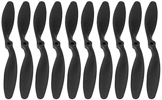 Propellere 10 pezzi/set - Nero - Installazione semplice - Adatto per aeromodelli RC - Eccellenti prestazioni - Adatto per diverse clip pedali - Propulsori