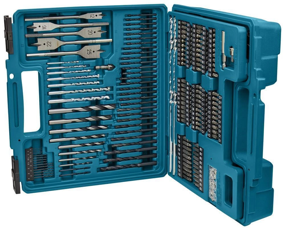 Makita E-11689 punta per trapano Set di punte per trapano 256 pz