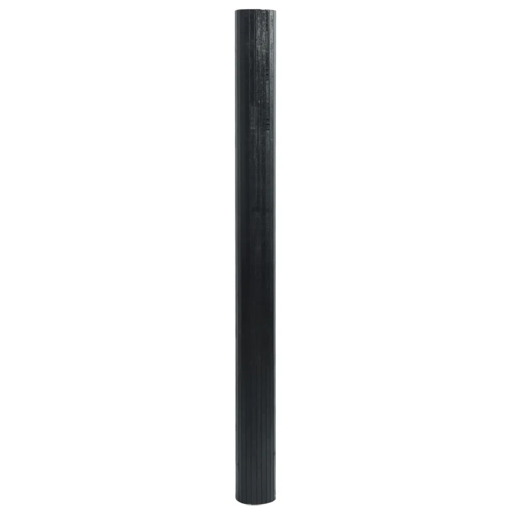 Tappeto Rettangolare Nero 60x300 cm in BambÃ¹