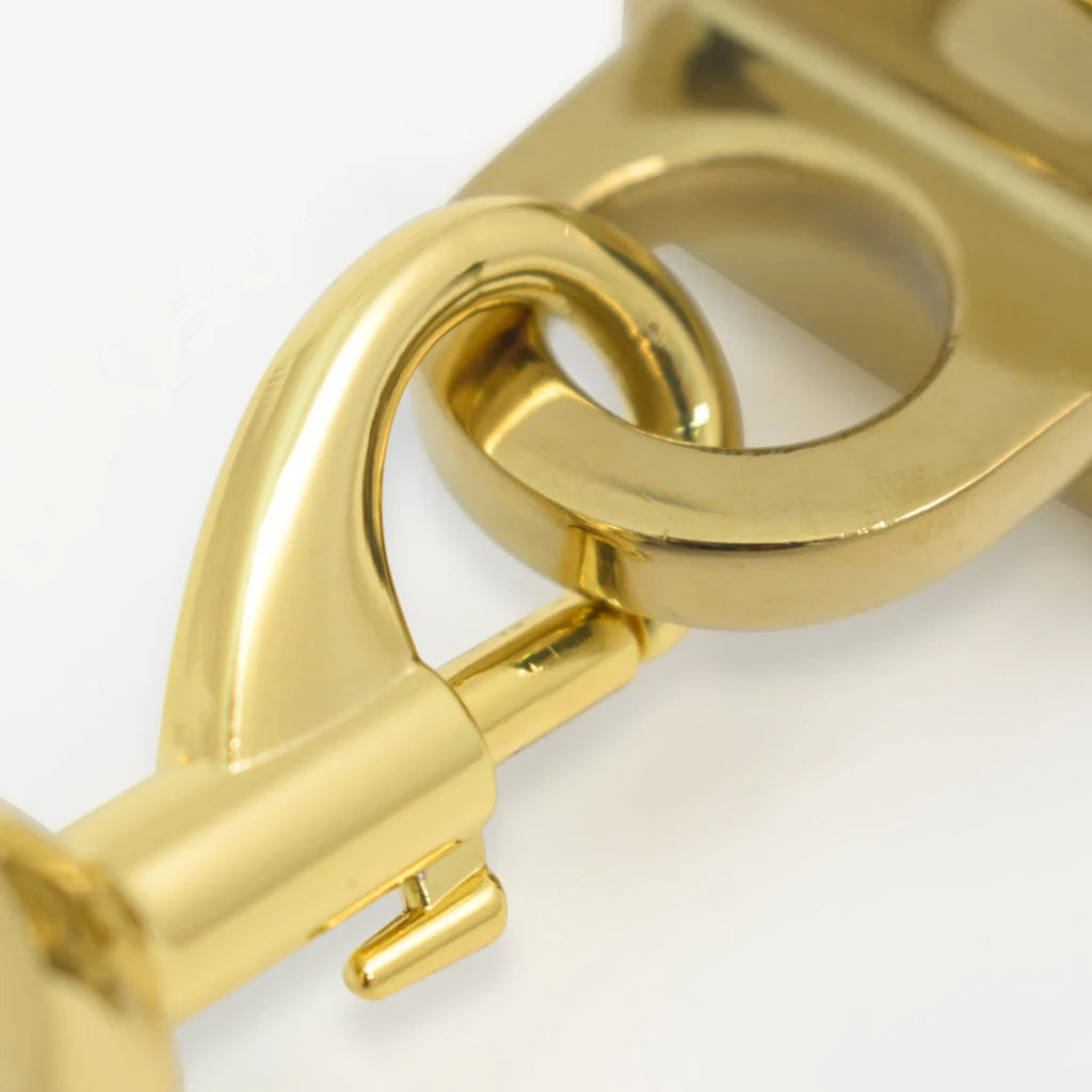 Moschettone Gold Silver Nero ricambio cordone intrecciato - Silver