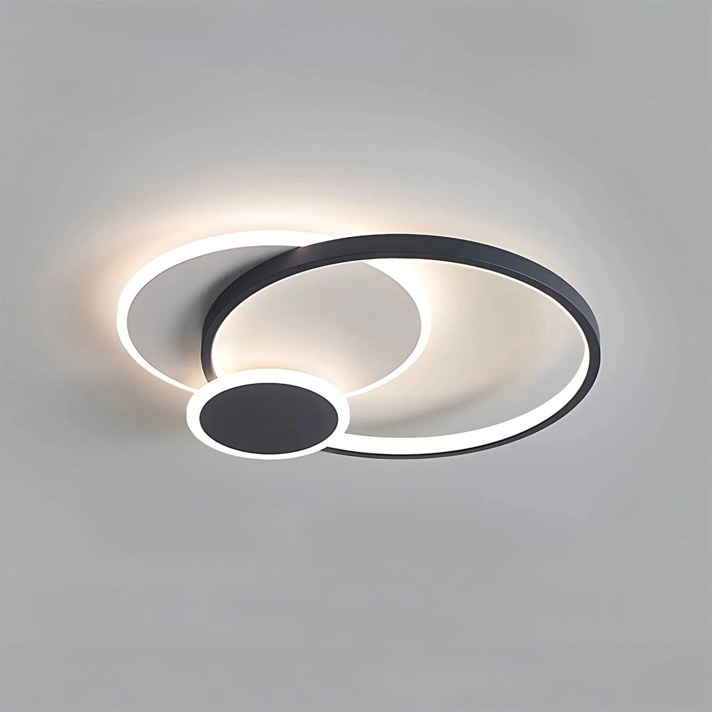 Lampada Da Soffitto App1709-c Black Led
