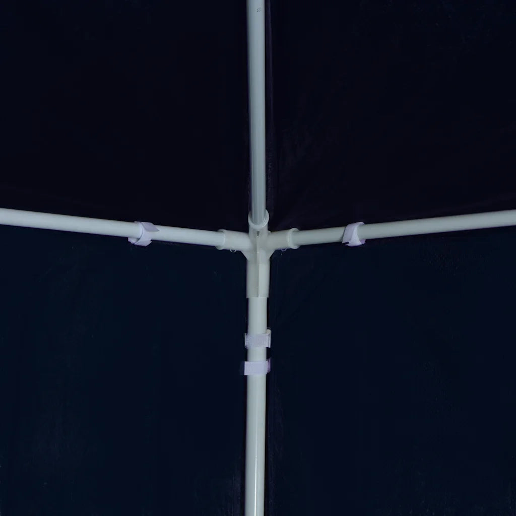 Gazebo da Giardino 3x12 m Blu 91430