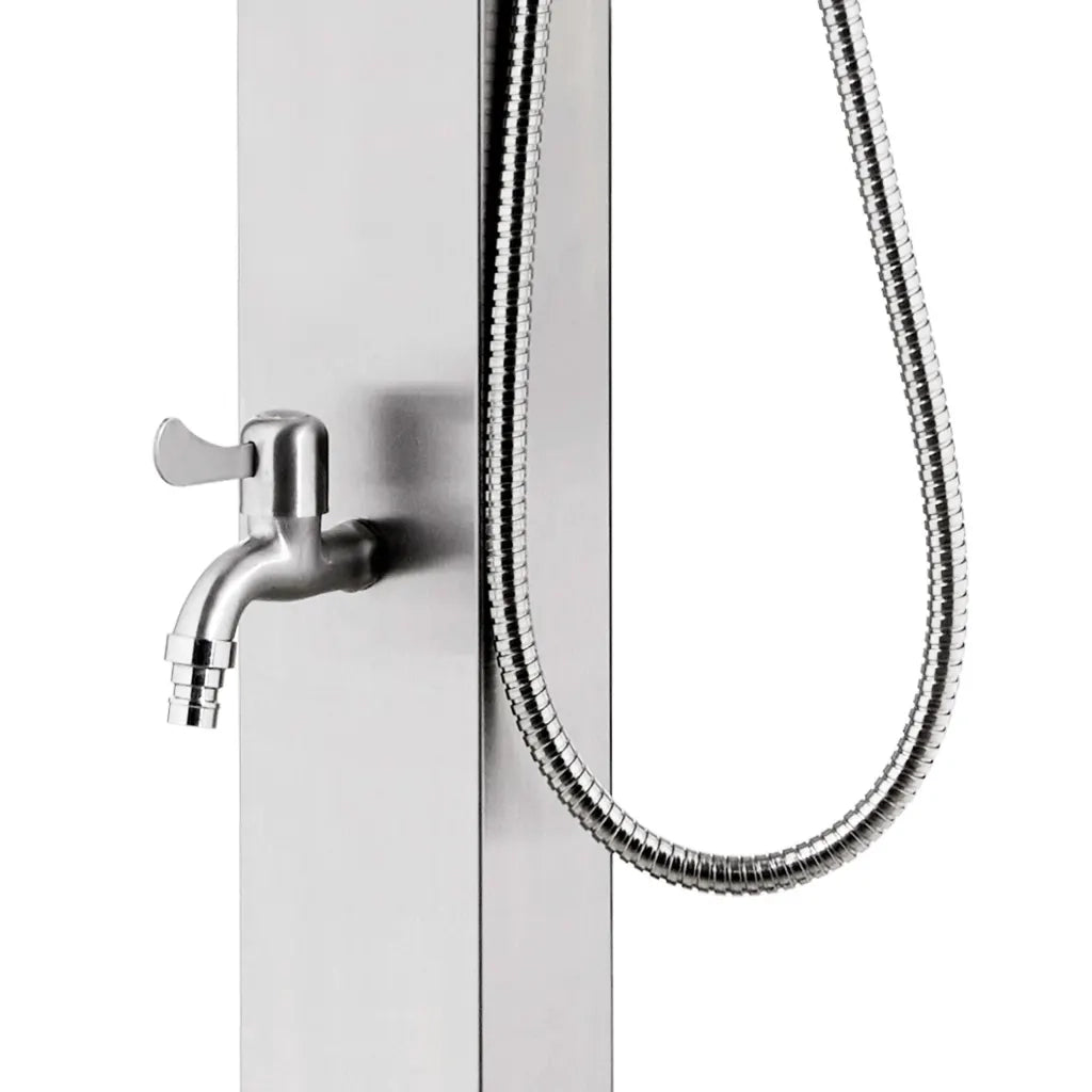 Doccia da Giardino 220 cm in Acciaio Inossidabile cod mxl 52491